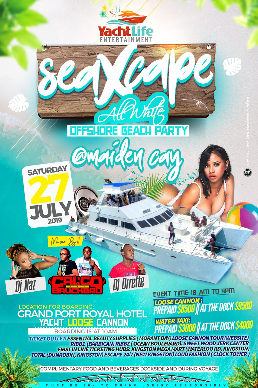 SeaXcape All White Beach Party - July 27th