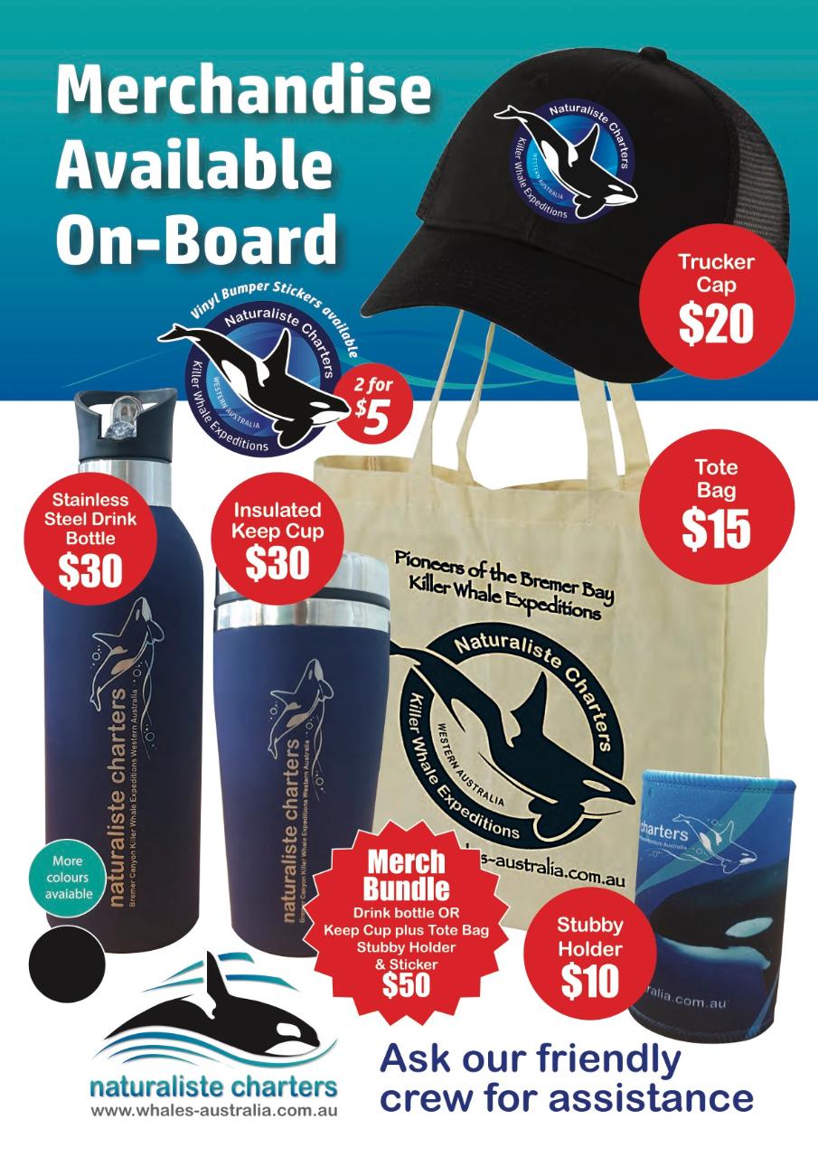 Naturaliste Charters Merchandise