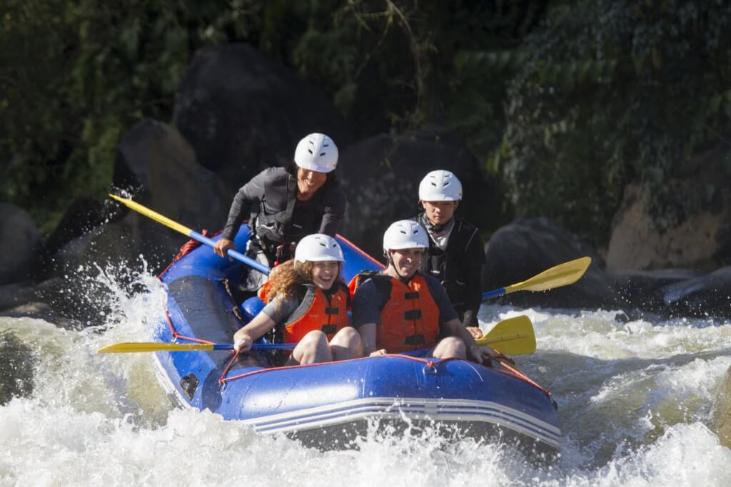 Pedal and Paddle Mountain Biking and White Water Rafting