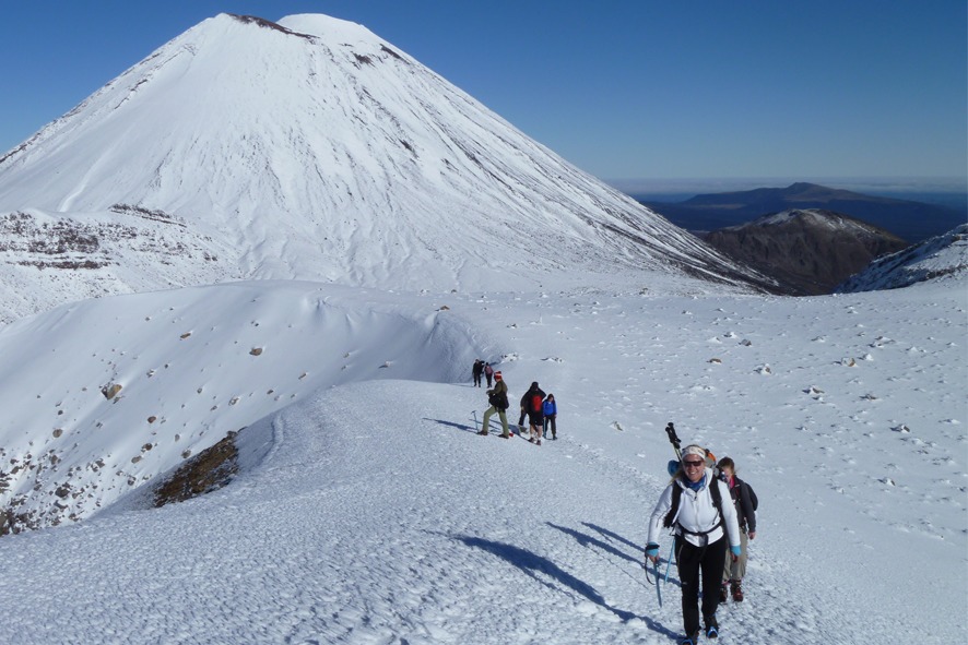 Tongariro Alpine Crossing Winter Guided Experience - Taupo