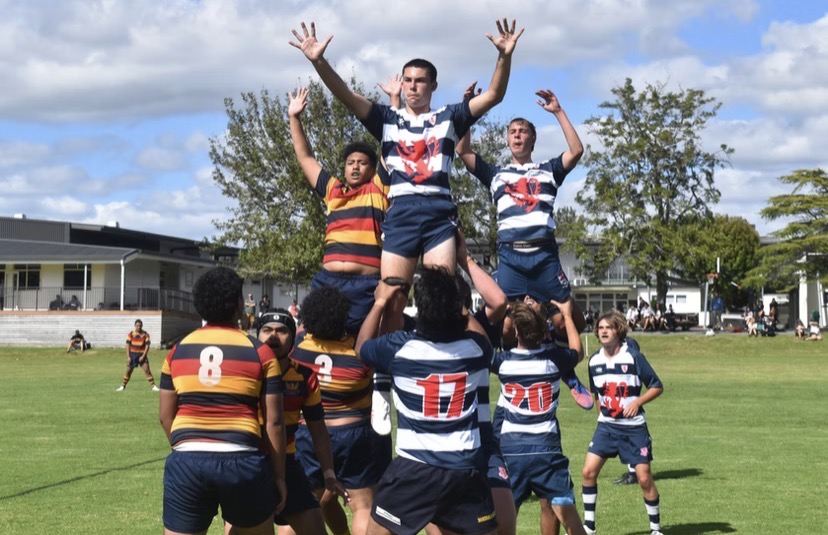Mahu College 1st XV - Supporters' Bus