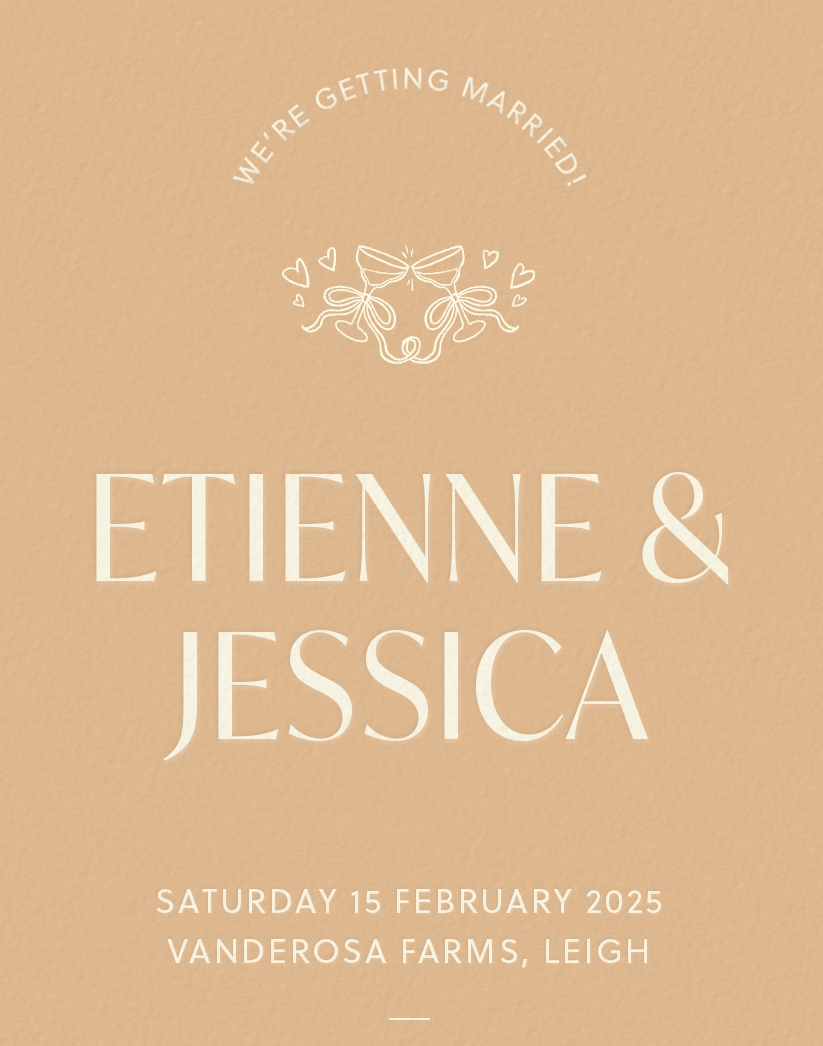 Etienne & Jessica's Wedding