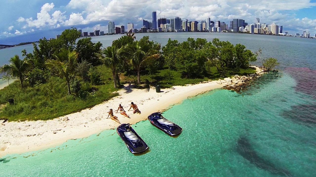 Get Your Guide Grand Miami Jet Ski Tour with Pick-up and  Magic City  Highlights Tour