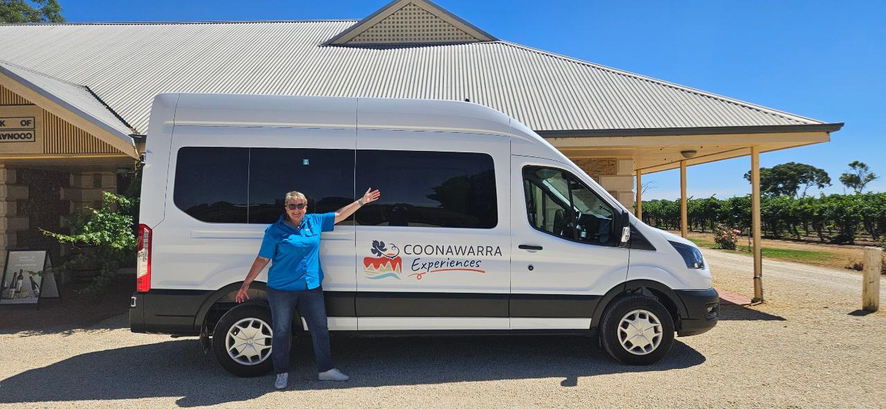 Private Driver Wine Tours Coonawarra | Ford Transit Touring Vehicle