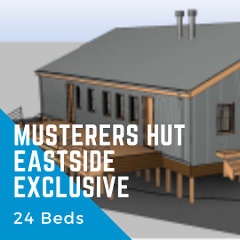 Musterers Hut Eastside Exclusive - 24 Beds