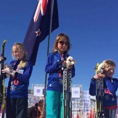 Blue Group - confident primary school age skiers