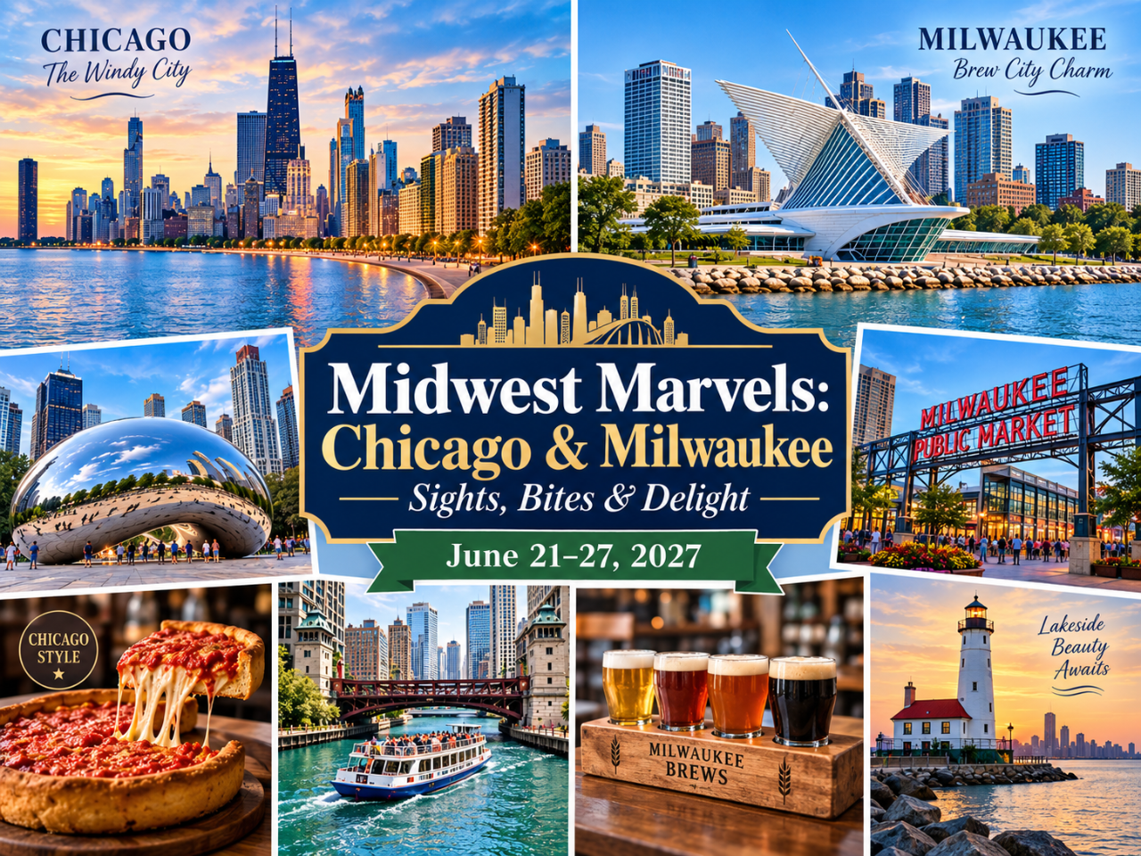 Midwest Marvels - Chicago, Milwaukee and More!