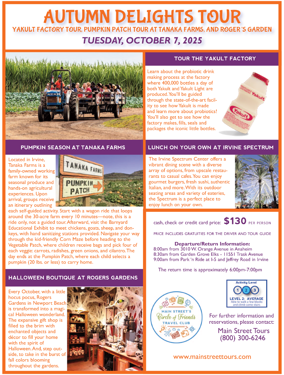 Autumn Delights Tour