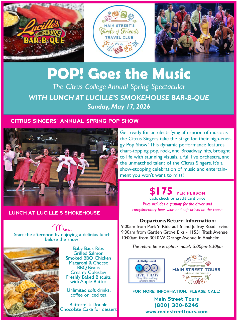 POP! Goes the Music - The Citrus Singers' Spring Spectacular