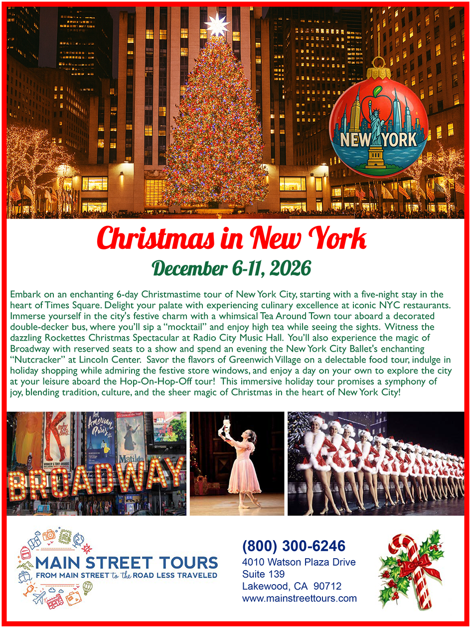 Christmas in New York - 6 Days