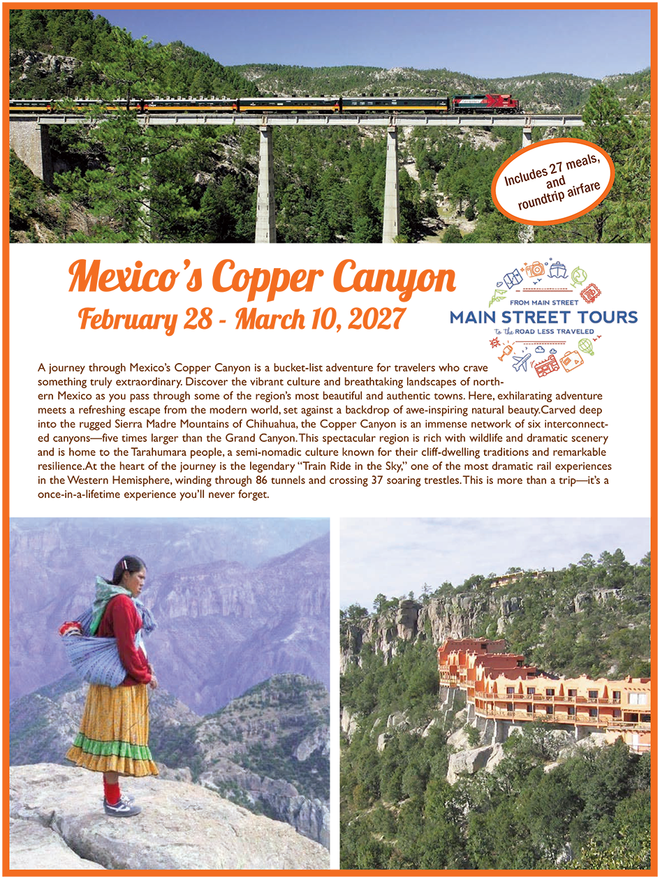 Mexico's Copper Canyon - 2027