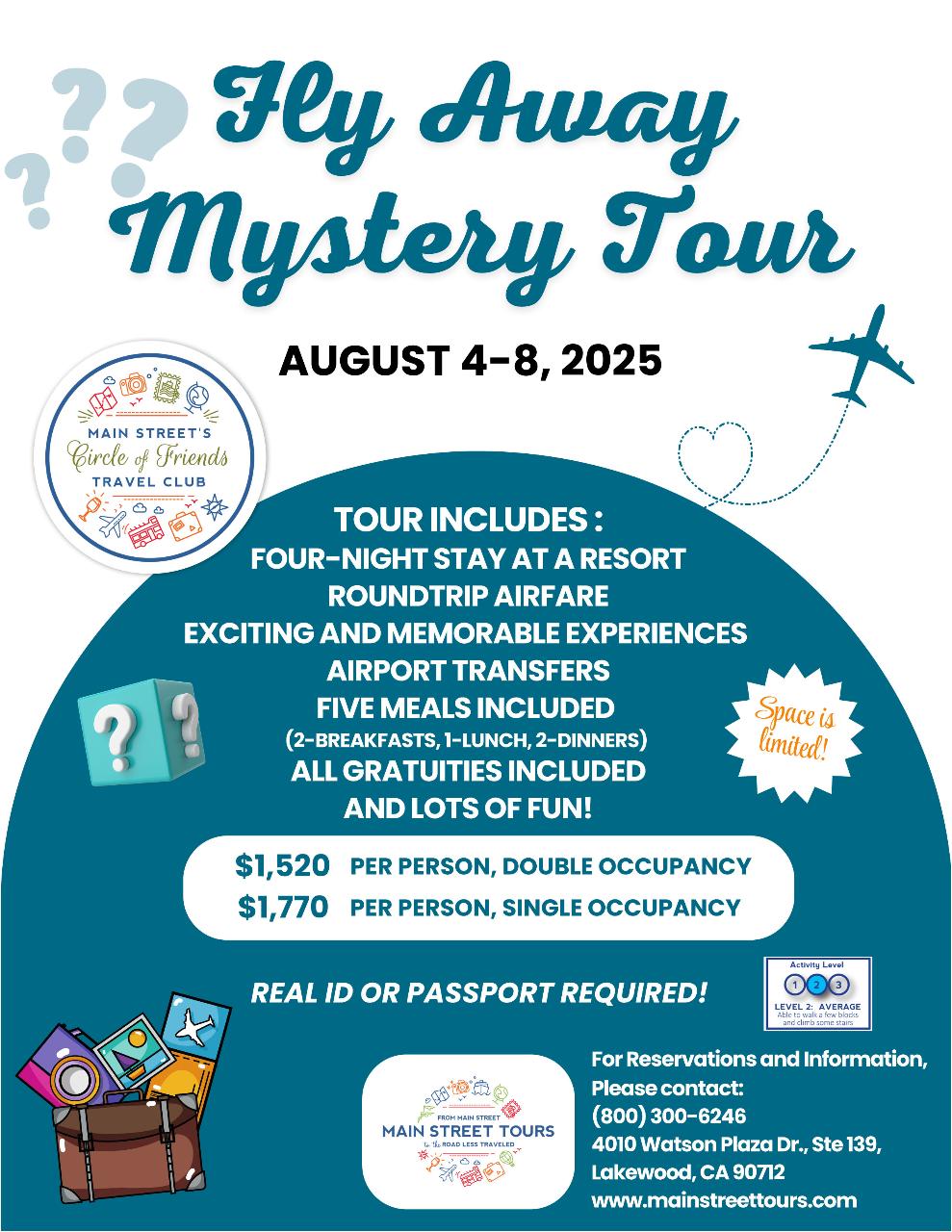 Fly Away Mystery Tour