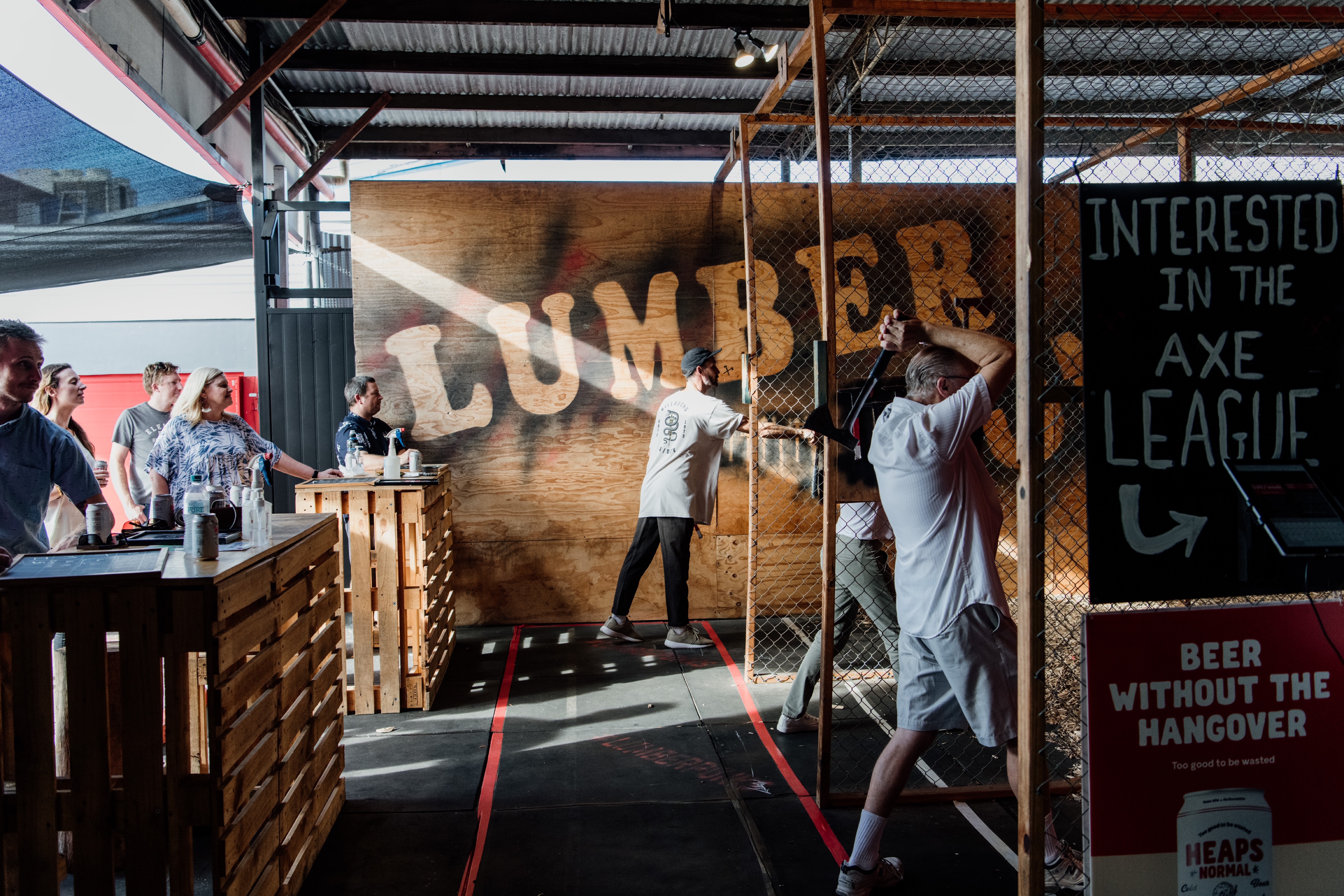 Lumber Punks - Axe Throwing + Beer - Brisbane