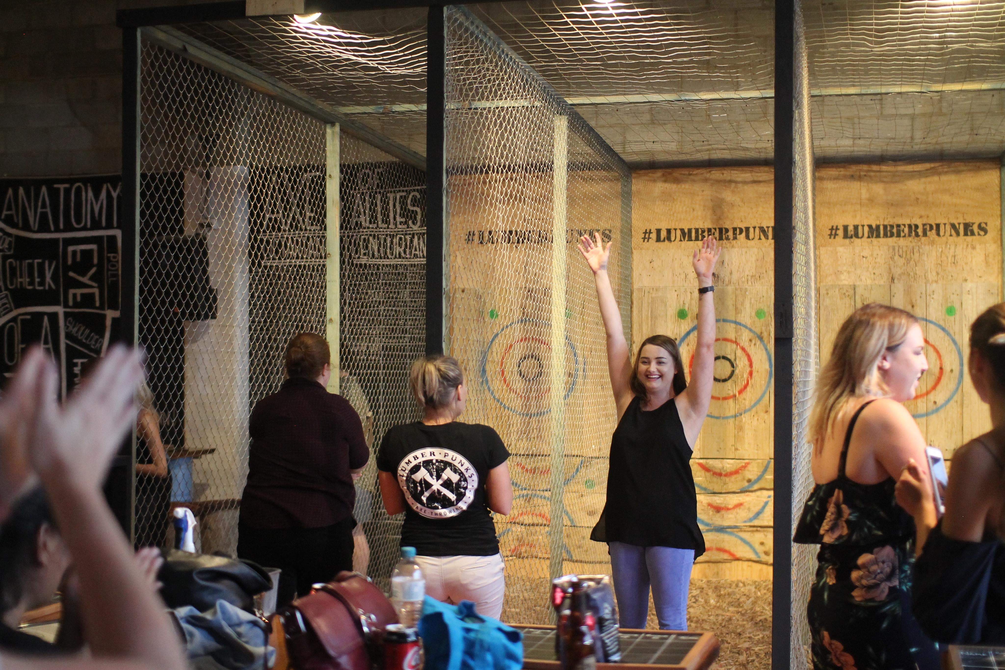 Lumber Punks - Axe Throwing + Beer - Brisbane