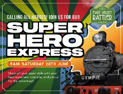 VIP Superhero Express - Departs Saturday 28th June - Gympie to Amamoor (Return)