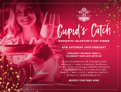 Cupid’s Catch - Romantic Seafood Dinner - Saturday 14th February - Rusty Rails Cafe