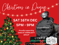 Christmas Twilight Train - Departs Saturday 16th December - Christmas in Dagun - Gympie to Dagun (Return)