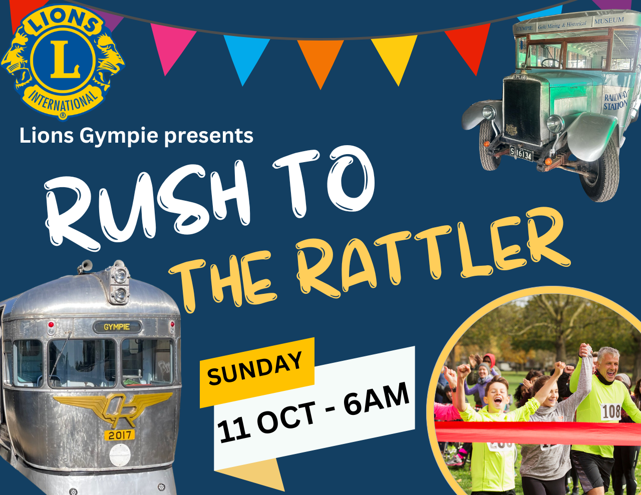 Rush To The Rattler - 11th October 2026- Gold Mining Museum to Gympie Historic Station