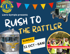 Rush To The Rattler - 11th October 2026- Gold Mining Museum to Gympie Historic Station