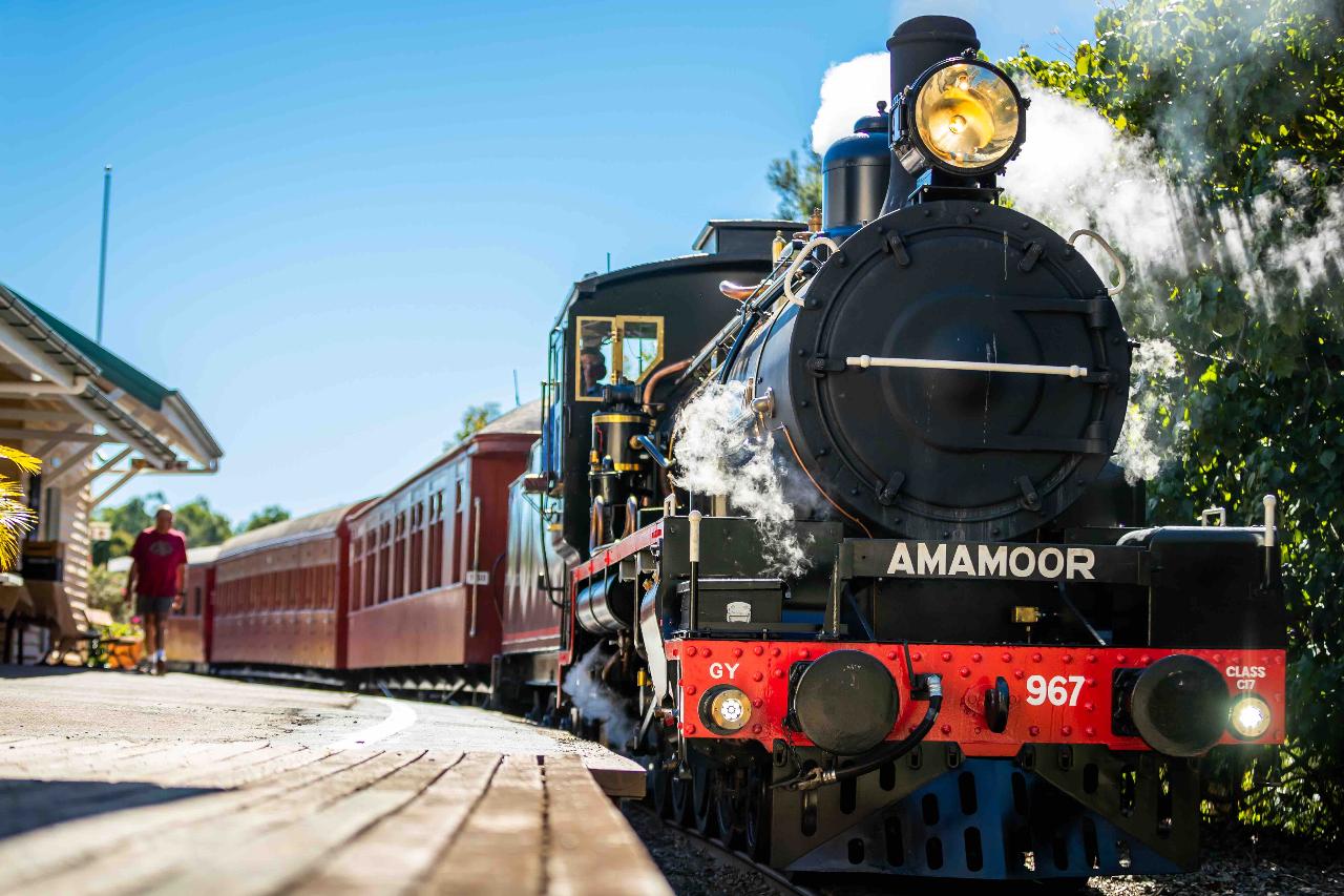 All Stations Train - Departs Sundays Gympie to Amamoor (Return) 
