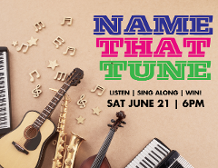 Name that Tune- Saturday 21st June 2025