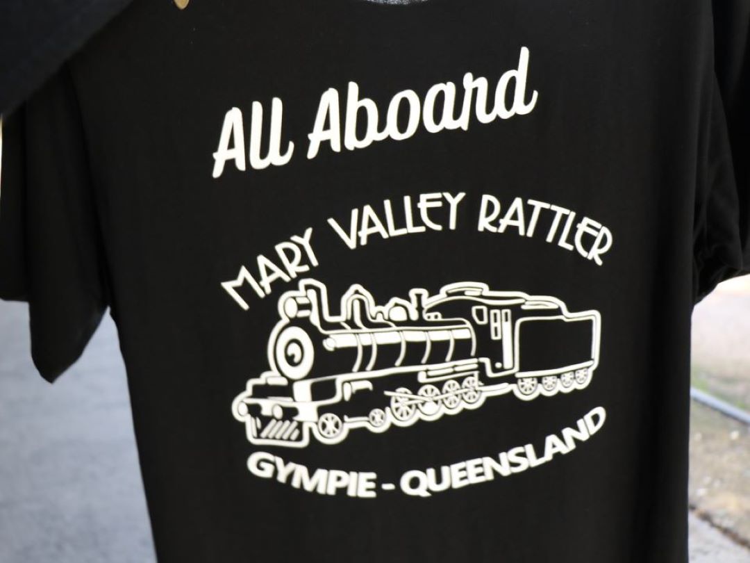 All Aboard T-Shirt Black Medium