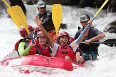 2-in-1 Arenal Volcano National Park Canyoning and White Water Rafting