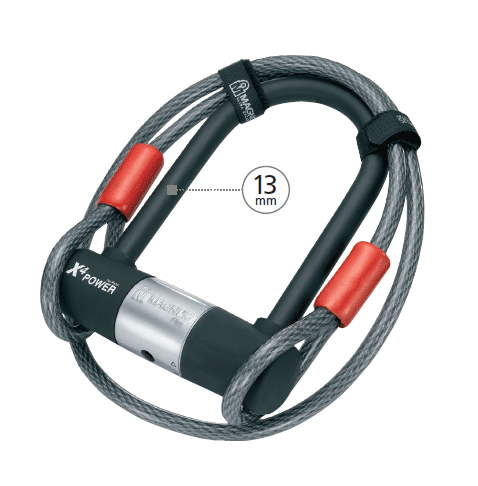 Magnum U-Lock 13mm with Cable and Bracket