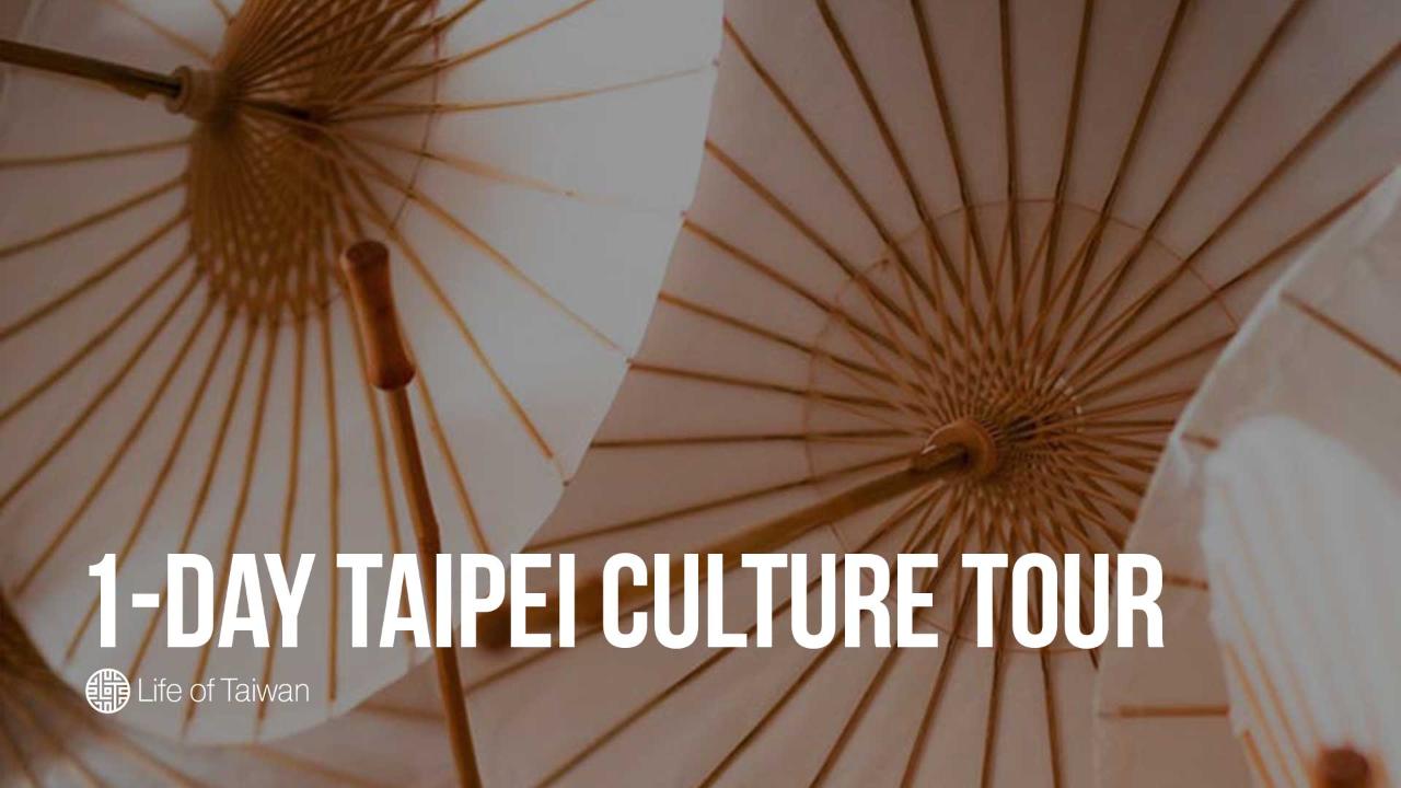 1-Day Private Tour of Taipei Culture