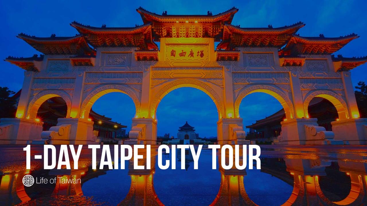 1-Day Private Tour of Taipei City