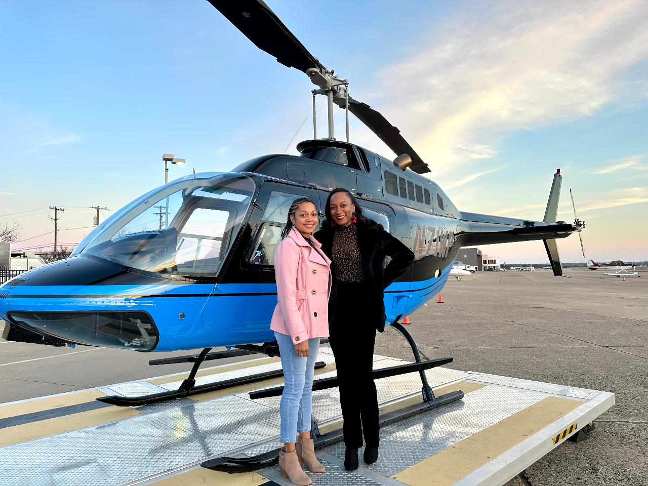 Dallas Skyline Day Tour - CURRENT SPECIAL $598 with PROMO CODE DS-20-100 - Private cabin, up to 3 seats. Option to add 4th seat next to the pilot. Flight time 20 minutes.