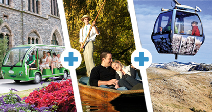 Punt, Gardens Tour & Gondola Triple Pass: ~ Mar 20 & Oct 20 ~