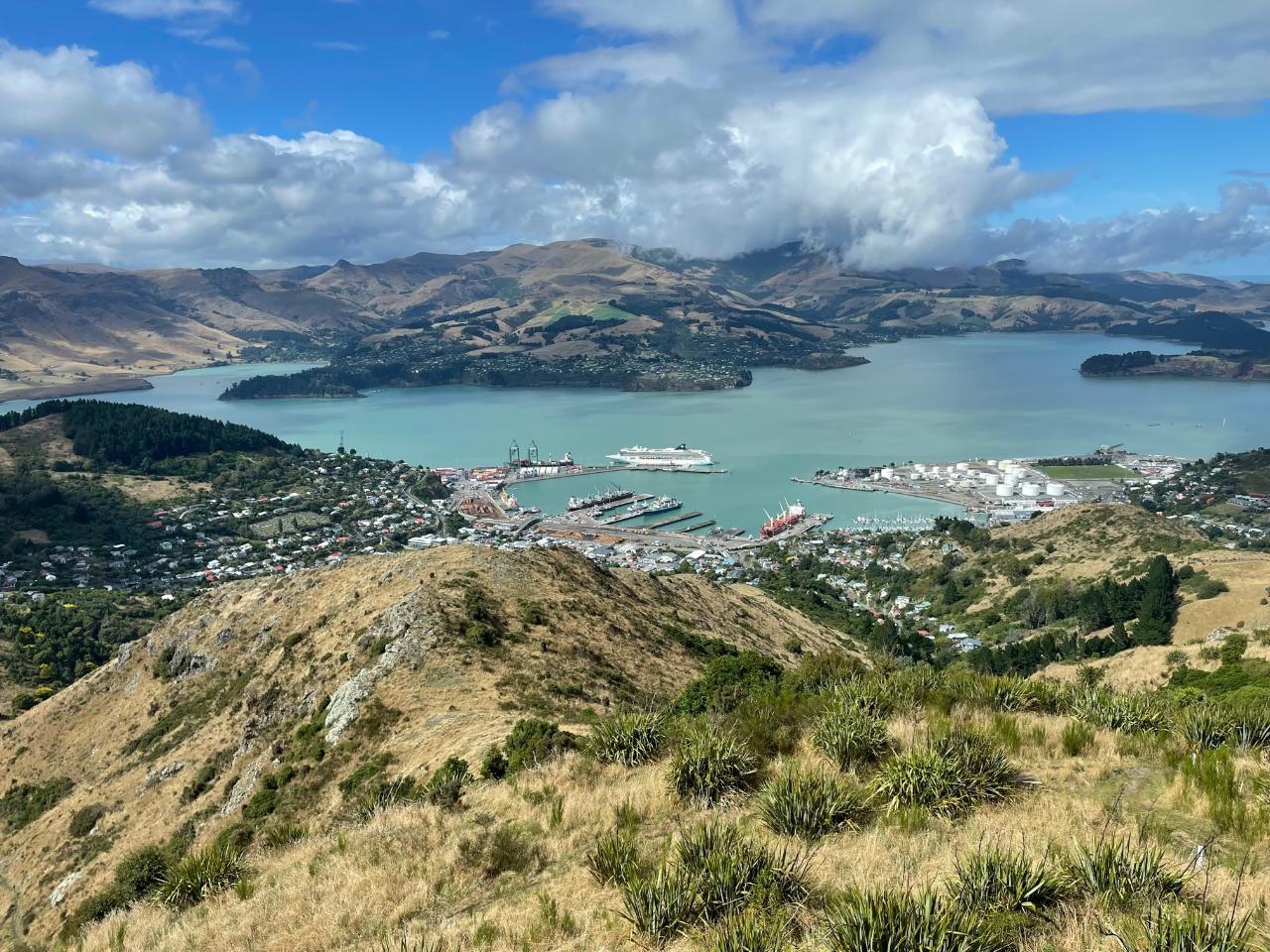 SailGP viewing at the Christchurch Gondola 4seat bar stool table