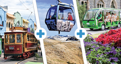 Tram, Gardens Tour & Gondola Triple Pass