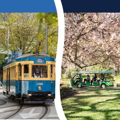 Tram & Gardens Tour combo