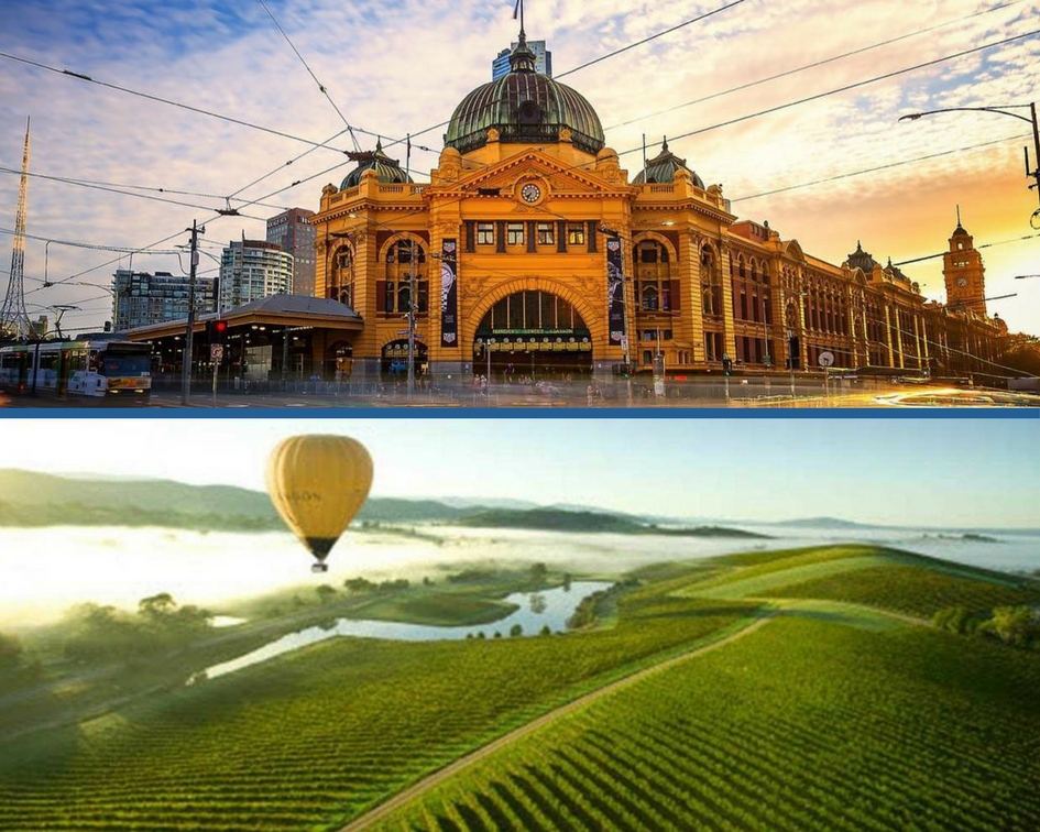 Melbourne City & Yarra Valley Wineries – Private Tour