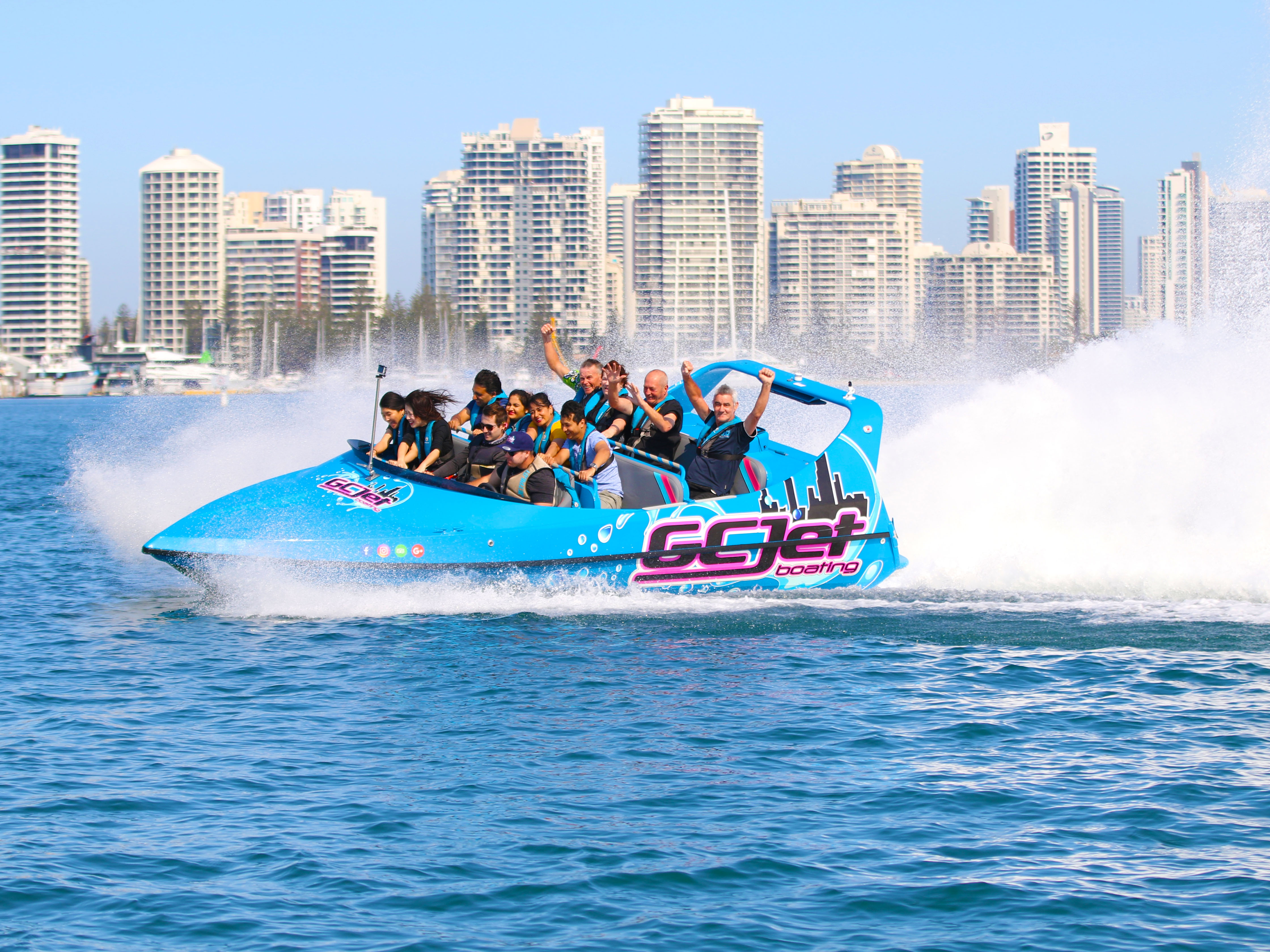 Jet boat, Parasailing plus Jet Ski Safari 1 hour - 2 Adults