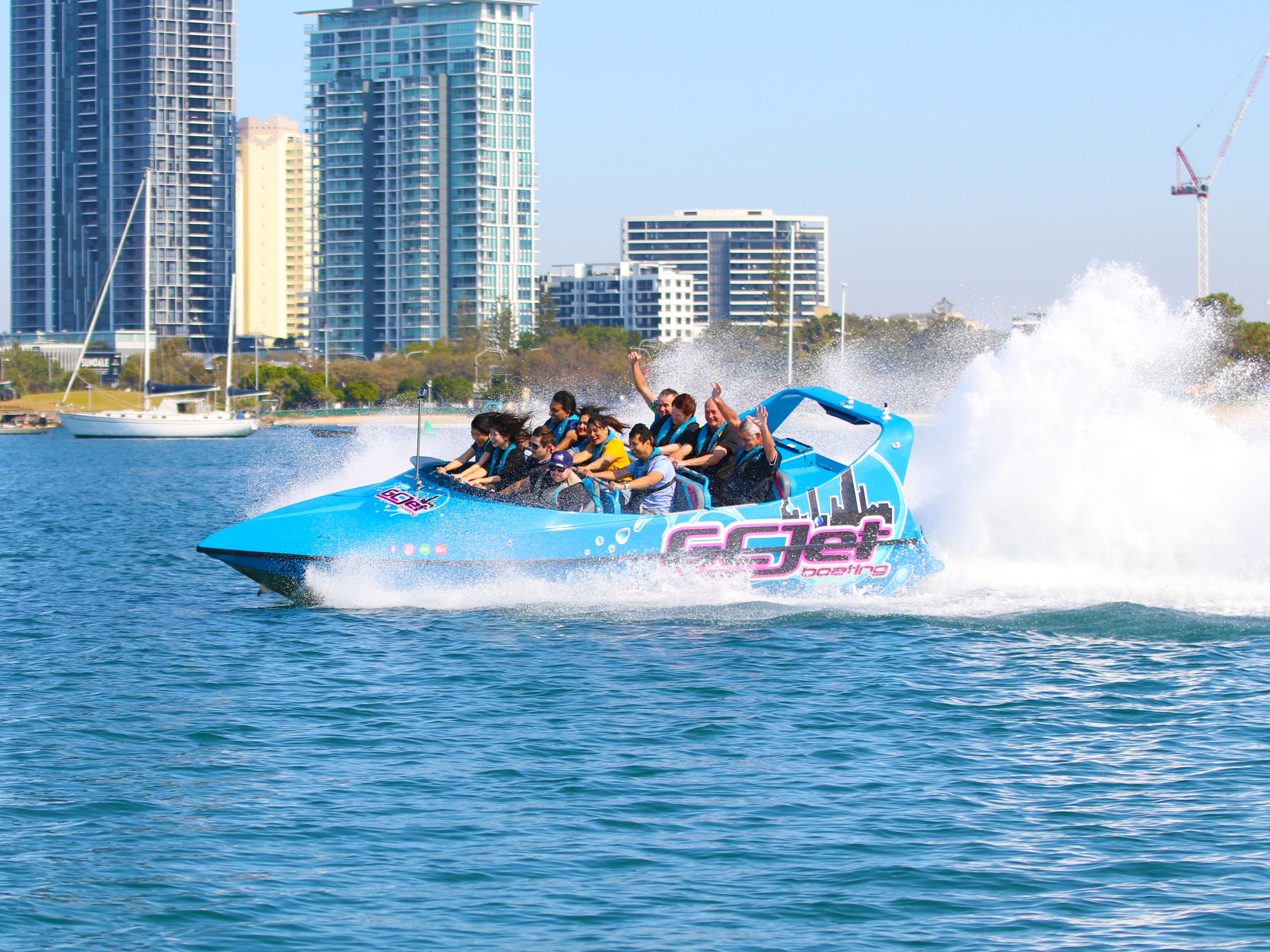 Jet boat, Parasailing plus Jet Ski Safari 1 hour - 2 Adults