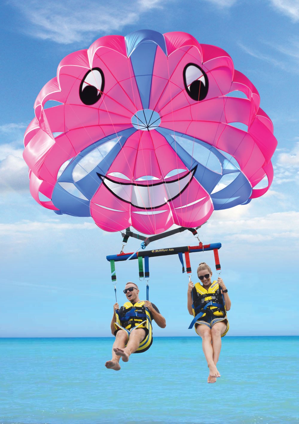 Parasailing plus Jet Ski Safari 30 Minutes - 2 adults
