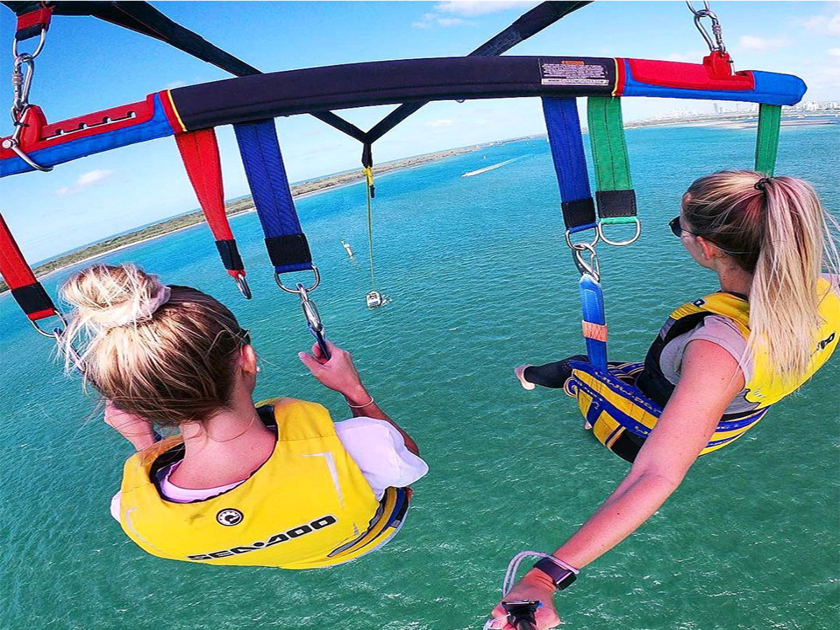 Jet boat, Parasailing plus Jet Ski Safari for 2.5hrs - 2 adult