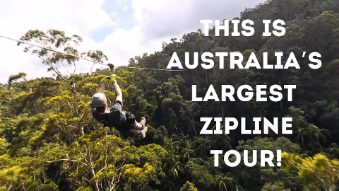 キャニオンフライヤー・ガイド付きジップラインツアー (タンボリンマウンテン)