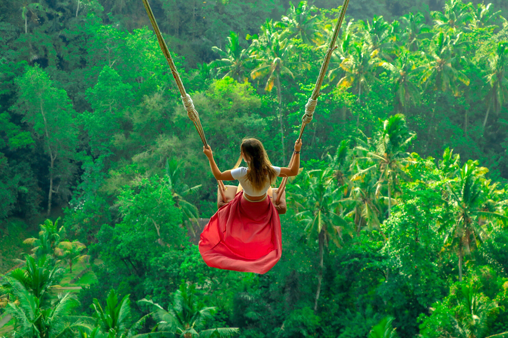 Bali Swing with Relaxation Time at Halo Bali Spa