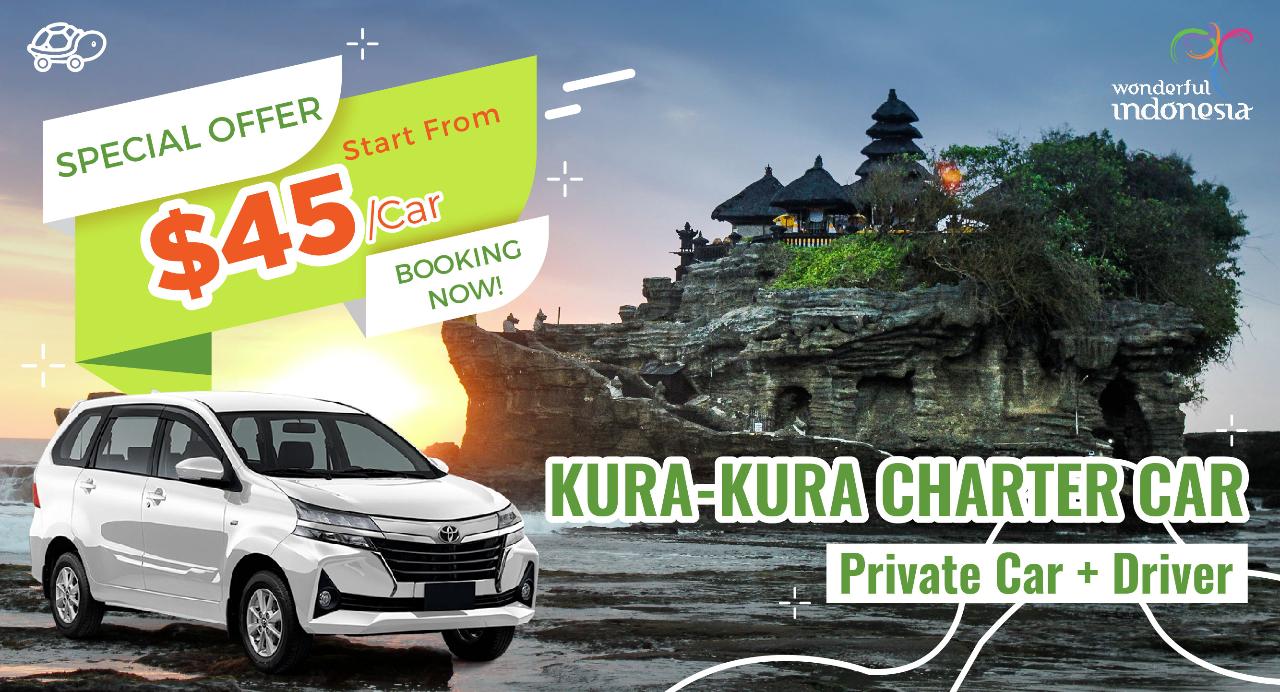 A : 6 Hours Charter Car from South Area To Ubud, Uluwatu, Tanah Lot