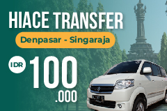 Hiace Transfer Denpasar- Singaraja One Way (Shared Basis System)