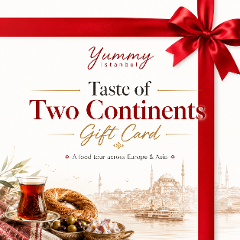 Istanbul Taste of Two Continents Food Tour: Spice Market & Ferry Gift Card