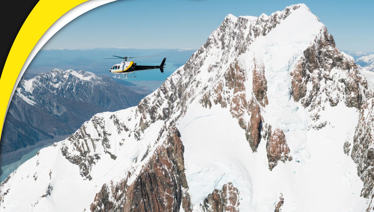 Fox Glacier and Mt Cook (departs from Fox Glacier base only)