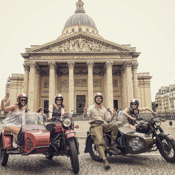 Private Sidecar Great Escape Tour In Paris