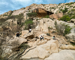 Mystery Village Hike in Jabal Shada