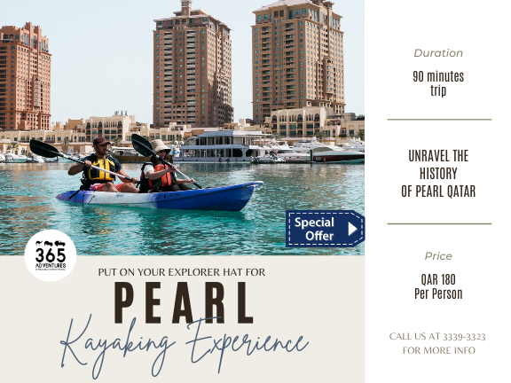 QMT - Kayaking in the The Pearl