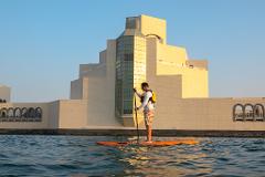 Paddling at MIA Park